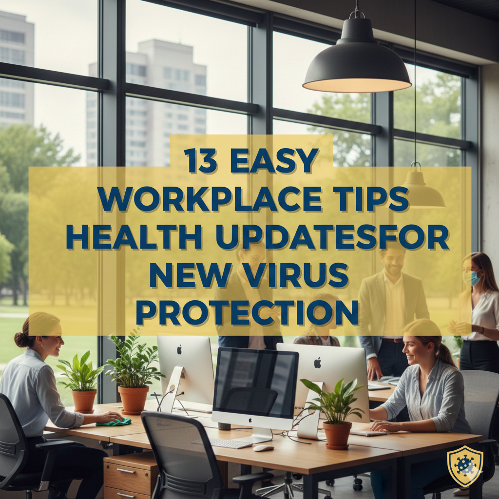13 Easy Workplace Tips in Health Updates for newly Viruses Protection