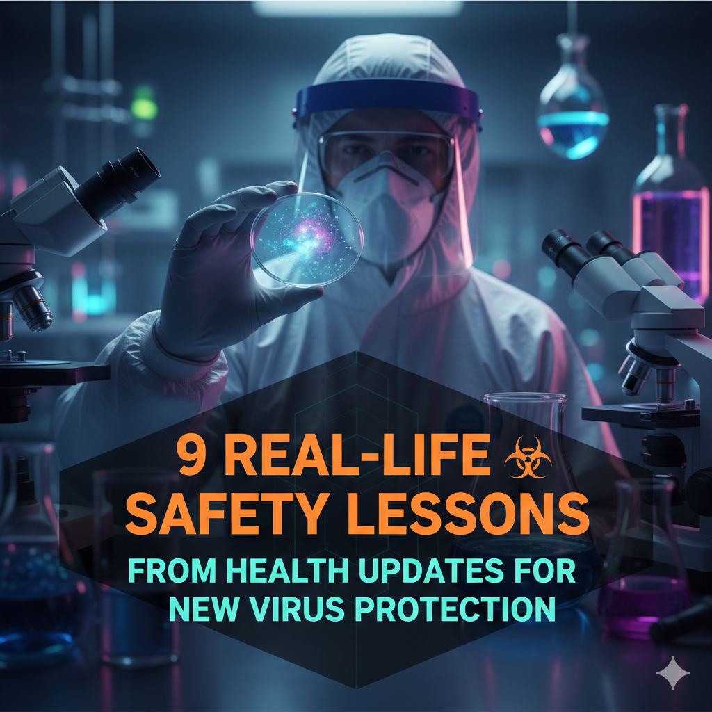 9 Real-Life Safety Lessons from Health Updates for newly Viruses Protection