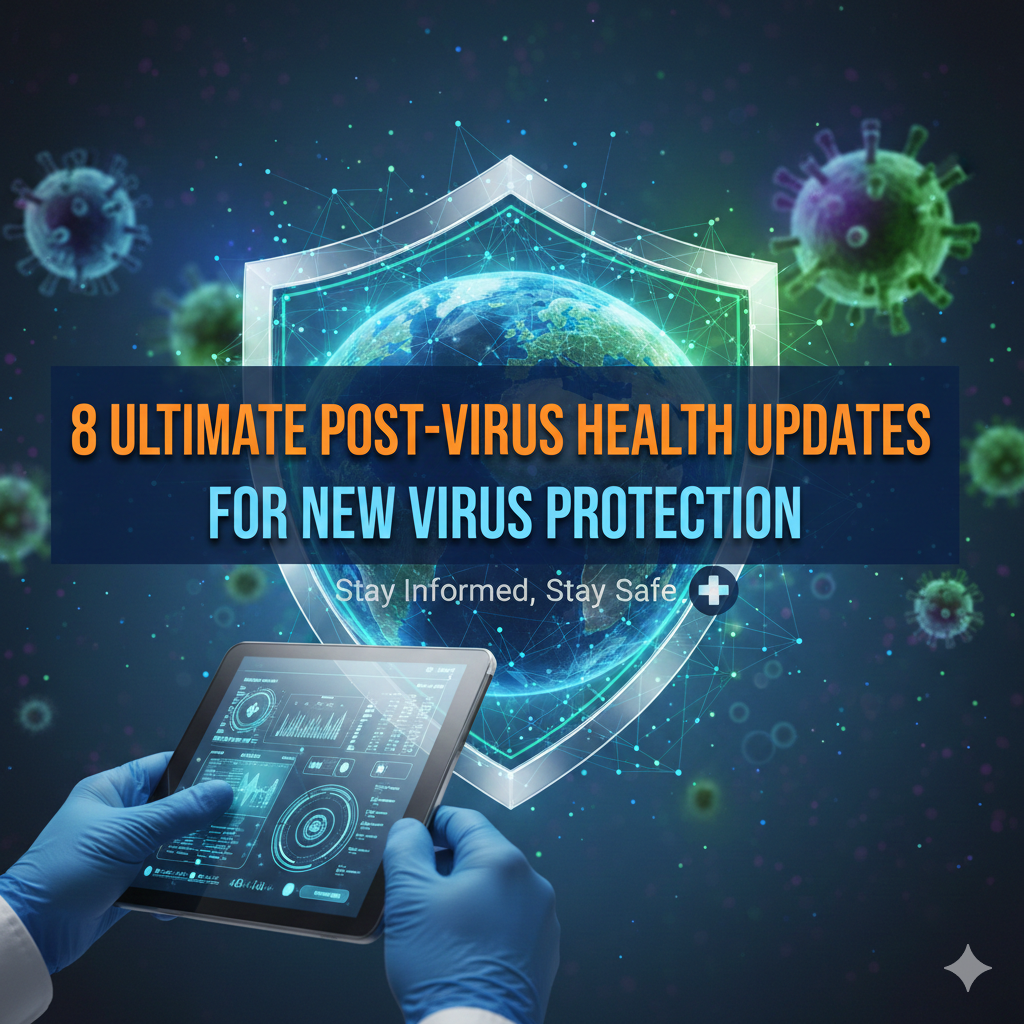 8 Ultimate Post-Virus Health Updates for newly Viruses Protection