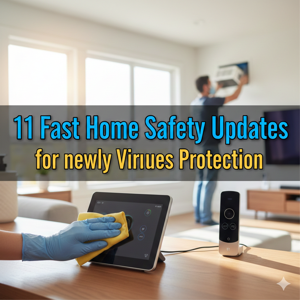 11 Fast Home Safety Updates for newly Viruses Protection