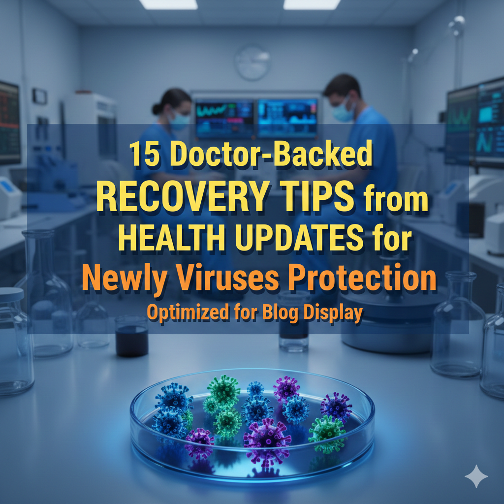 15 Doctor-Backed Recovery Tips from Health Updates for newly Viruses Protection