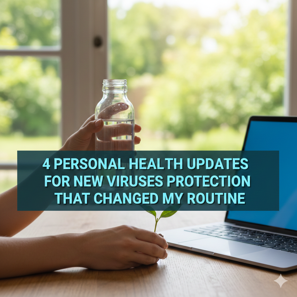 4 Personal Health Updates for newly Viruses Protection That Changed My Routine