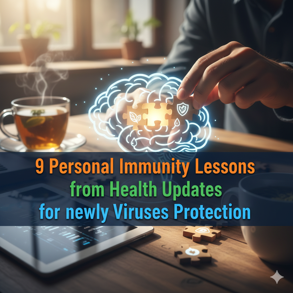 9 Personal Immunity Lessons from Health Updates for newly Viruses Protection