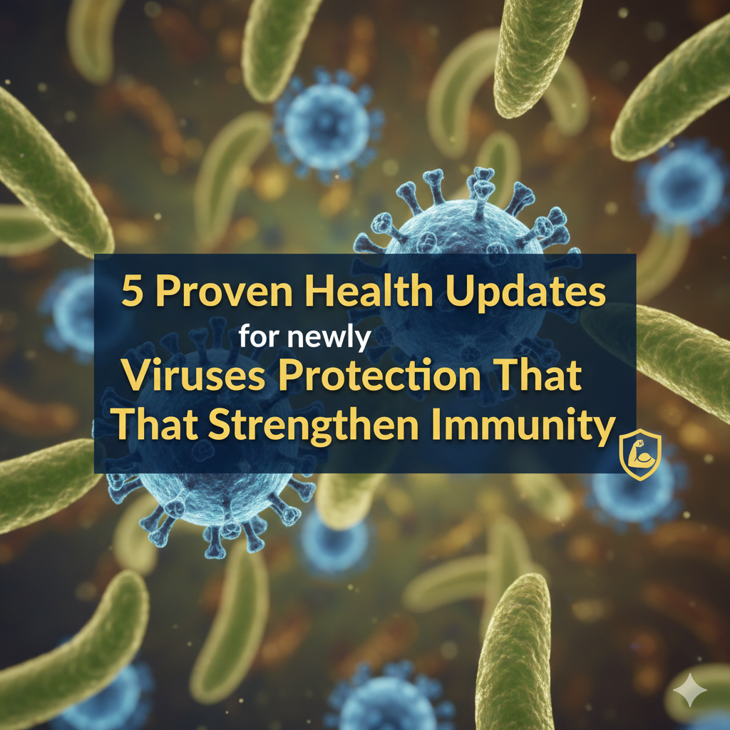 5 Proven Health Updates for newly Viruses Protection That Strengthen Immunity