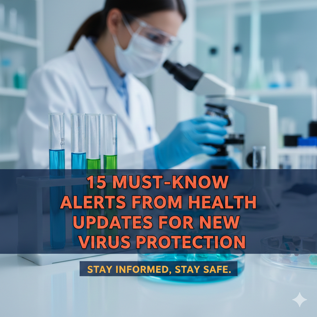 15 Must-Know Alerts from Health Updates for newly Viruses Protection