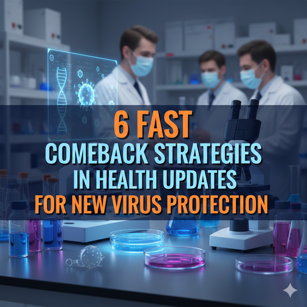 6 Fast Comeback Strategies in Health Updates for newly Viruses Protection