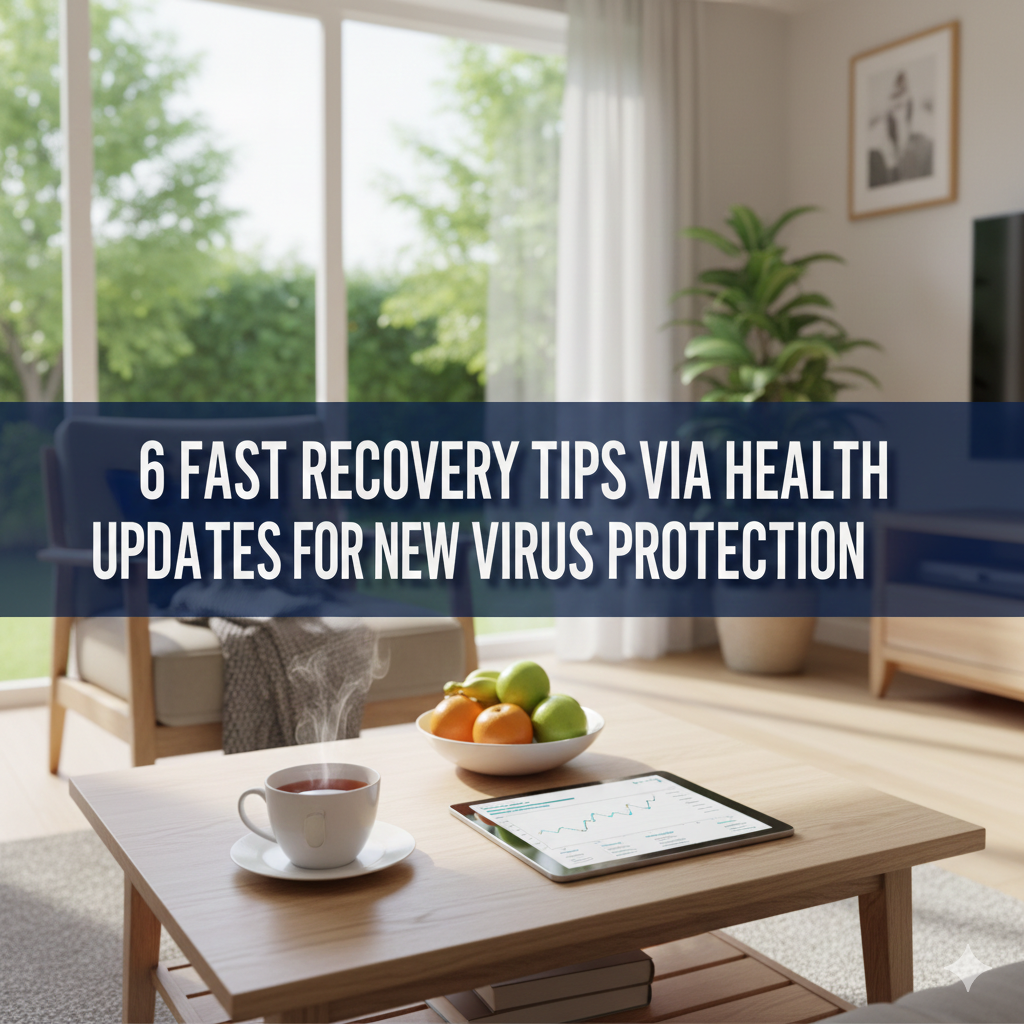 6 Fast Recovery Tips via Health Updates for newly Viruses Protection