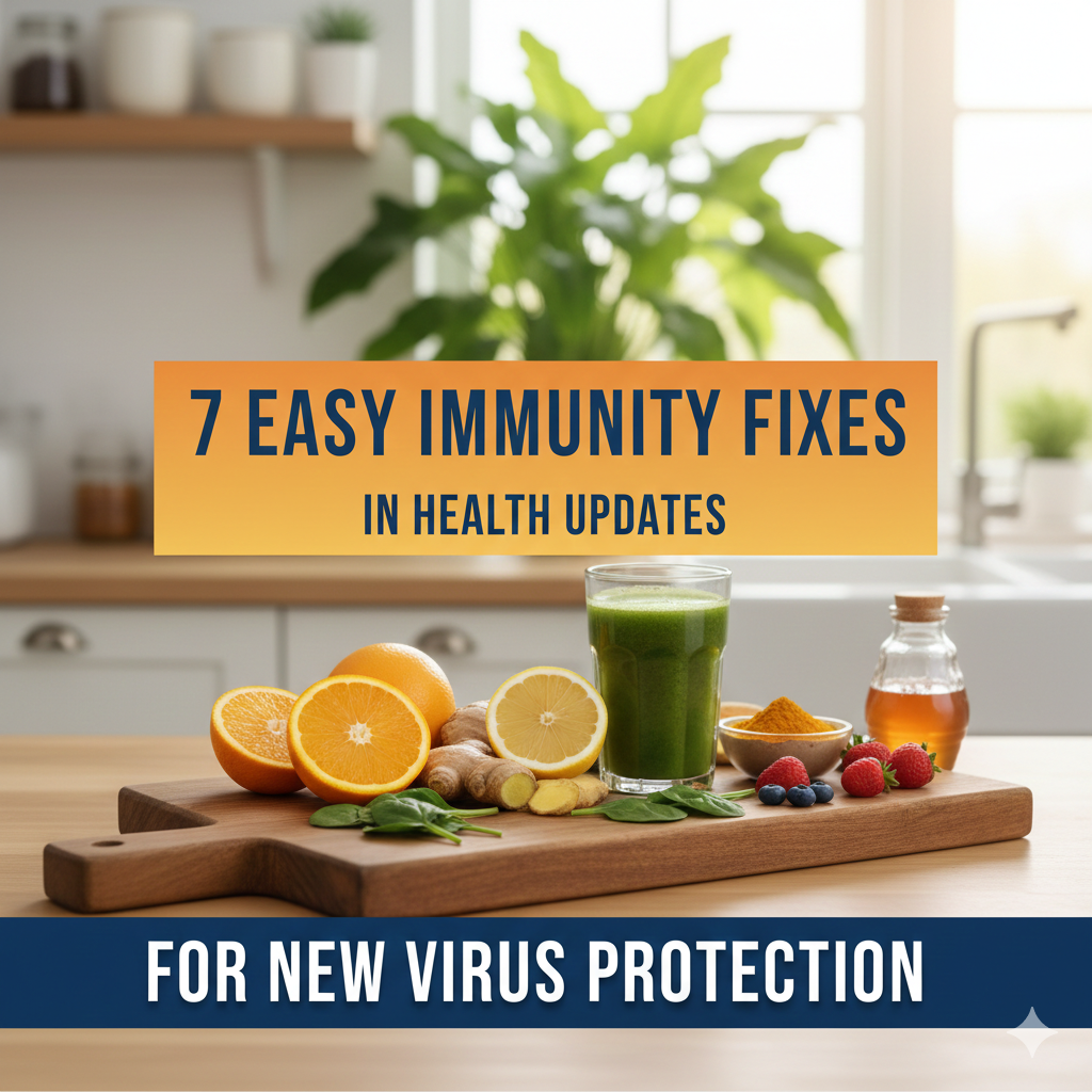 7 Easy Immunity Fixes in Health Updates for newly Viruses Protection