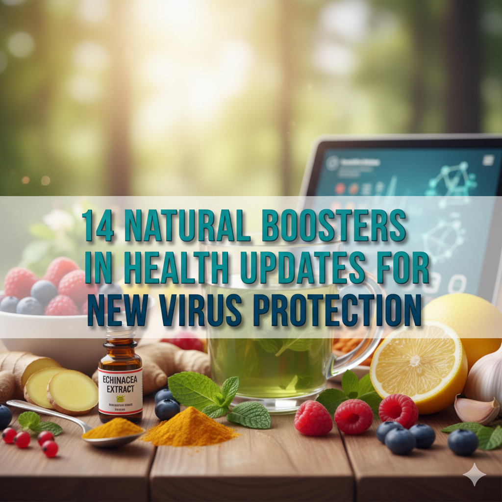 14 Natural Boosters in Health Updates for newly Viruses Protection