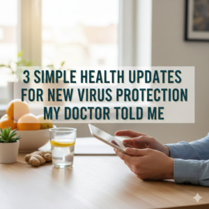 3 Simple Health Updates for New Virus Protection My Doctor Told Me A couple of weeks back, I finally dragged myself into the clinic for what I thought was just a quick check-up. Winter had been dragging on, and with all the chatter online about this weird new flu strain making everyone sicker faster than usual, I figured it was smart to get some professional reassurance. My doctor, Dr. Ramirez – she’s been my go-to for years, no-nonsense but always takes the time to really explain things – leaned back in her chair after checking my vitals and said, “Abdul, with these viruses evolving so quickly now, it’s not about panicking. It’s about three straightforward updates to what you’re already doing. Simple stuff that adds up.” She didn’t launch into a lecture or hand me a pamphlet full of jargon. Instead, she broke it down like we were chatting over coffee, sharing stories from her patients and what the latest data was showing from places like the CDC and hospitals right here in Pakistan and abroad. I left that appointment feeling empowered instead of overwhelmed, and honestly, implementing what she said has already made me breathe easier – literally and figuratively. What struck me most was how she framed these as “updates,” not brand-new rules. We’ve all heard the basics since the pandemic hit, but things have shifted with new strains popping up, like that H3N2 subclade K variant everyone’s calling the “super flu” even though experts say it’s more like a sneaky evolver than some apocalypse bug. Climate change is pushing mosquito-borne stuff like dengue farther north, and there are whispers of other threats like Nipah in certain regions. But Dr. Ramirez kept it practical: protect yourself without upending your life. These three updates – vaccinations tailored to today’s threats, cleaning up the air you breathe indoors, and locking in daily habits that boost your defenses – are what she swears by for anyone wanting real protection against whatever comes next. I’ve been testing them out in my Karachi routine, juggling work from home, family visits, and the occasional market run, and I’ll walk you through each one just like she did with me. No hype, just what works based on real science and everyday life. Let’s start with the first one, because it’s the foundation she hammered home right away. “Vaccines aren’t optional anymore if you want a fighting chance,” she told me, pulling up some notes on her screen about the current season. That new flu variant, the H3N2 subclade K, has been hitting hard this year, spreading earlier and causing more hospitalizations because it dodges some of the immunity from older shots or past infections. It’s not a completely novel virus – it’s a mutated version of the regular flu – but it’s enough to make symptoms hit like a truck: sudden fever, body aches that knock you flat, cough that lingers for weeks. Vaccines still cut your risk significantly, even if they’re not 100 percent perfect against this strain. The updated 2025-2026 flu shot is designed to match the circulating bugs better, and she recommended getting it as soon as possible, ideally before peak season ramps up. Same goes for the latest COVID booster, which targets those recent variants like LP.8.1 that keep slipping through. I admit, I was one of those people who thought, “I had it last year, I’m probably fine.” But she explained how immunity wanes, especially after a few months, and with multiple respiratory viruses overlapping – flu, COVID, RSV – layering protection matters. For folks like me in their thirties, or anyone with family around, it reduces not just your chance of getting sick but how bad it gets and how long you spread it. She shared a quick story about a patient her age who skipped the shot and ended up in the hospital with complications from that subclade strain. “One shot, maybe a sore arm for a day, versus weeks of misery,” she said. And get this: you can often get the flu and COVID shots at the same time now, no waiting around. For high-risk groups – elders, pregnant folks, those with diabetes or asthma, which is common here – it’s non-negotiable, but honestly, she pushed it for everyone six months and up. Thinking back, I scheduled mine the next day at a local pharmacy. The process was quick: a quick chat with the pharmacist, roll up my sleeve, done in five minutes. I felt a bit tired the next evening, nothing major, and by day three I was back to normal. But the peace of mind? Worth every bit. Dr. Ramirez mentioned how data from places like Stanford and the CDC shows that even with partial matches, vaccinated people have way fewer severe cases. It’s not just about you either – it protects the vulnerable around you, like my parents or neighbors who rely on public transport. If you’re traveling, especially to areas with dengue risks or crowded spots, it’s an extra layer. One thing she cleared up: side effects are mild for most, way better than the real deal. And no, it doesn’t cause the flu; that’s a myth that sticks around every year. She even suggested checking with your own doctor about any personal factors, like if you need a high-dose version for better response if you’re over 65 or immunocompromised. I’ve since talked to friends about it, and a surprising number hadn’t updated theirs. One guy said he felt “invincible” after recovering from a mild bout, but she’d laugh at that – viruses don’t care about your confidence. The update here is timing and specificity: don’t wait till you’re sick, and make sure it’s the current formula, not last year’s. For kids, pregnant women, it’s tailored too, with single-dose options free of certain preservatives. Honestly, after hearing her, I realized skipping it was like driving without a seatbelt – you might be okay, but why risk it when new strains keep emerging? This one change alone has me feeling proactive, not reactive. Now, the second update caught me off guard because it wasn’t what I expected from a doctor visit. “Air quality inside your home and office is your secret weapon,” Dr. Ramirez said, gesturing like she was drawing a box around an imaginary room. Turns out, with so many viruses spreading through tiny airborne particles – not just big droplets from coughs – the old “stay six feet away” advice has evolved. Indoor spaces trap those particles, especially in humid Karachi winters or air-conditioned summers. She pointed to how post-pandemic research from organizations like the American Lung Association showed that simple ventilation cuts transmission risks dramatically. It’s an update because we used to focus mostly on surfaces, but now we know the air itself is the bigger player for respiratory bugs like this new flu or COVID variants. She walked me through practical steps I could do without buying fancy gear at first. Open windows for even 10-15 minutes a couple times a day, especially when cooking or after guests leave. Crack them during sleep if it’s safe – I live in a secure building, so I tried it, and yeah, it freshens everything. Use exhaust fans in the kitchen and bathroom to pull air out. If you have an AC or fan, run it on circulate mode with a good filter. She recommended checking your HVAC filters; aim for MERV 13 or higher if possible, and swap them every three months. For bigger impact, a portable HEPA purifier in high-traffic rooms like the living area or bedroom. I picked one up affordably online – nothing crazy expensive – and placed it near where I work from home. It hums quietly, and I swear the air feels lighter. Why does this work so well against new viruses? Those particles hang in still air for hours, but fresh airflow dilutes them, and filters catch what’s floating. Dr. Ramirez shared how hospitals and schools are adopting this now, reducing outbreaks without masks everywhere. In my case, with family dropping by for iftar during Ramadan vibes or just weekend chai, it means less worry about passing something along. She mentioned studies showing HEPA units can drop virus loads by 50-90 percent in enclosed spaces. Common mistake? Thinking one purifier fixes the whole house – nope, target the rooms you spend time in. And combine it with opening doors when weather allows; even in dusty Karachi, short bursts help more than you’d think. I’ve made it a habit now: morning window open while making tea, evening one before bed. My wife noticed fewer dust allergies too, bonus. For folks in smaller apartments or high-rises, she suggested grouping activities outdoors when possible – picnics instead of indoor gatherings. It’s not perfect, especially during bad pollution days, but pairing it with the vaccine update creates this double shield. Honestly, before this chat, I never thought about air as “protection” – it felt too passive. But running that purifier while I type this? It’s become second nature, and I sleep better knowing I’m not marinating in recirculated germs. If budget’s tight, start small: fans, windows, clean filters. The update is making it daily, not just when someone’s coughing nearby. The third update ties everything together with habits you probably know but might not do consistently. “Hygiene and your body’s own defenses – that’s where the magic happens long-term,” Dr. Ramirez emphasized, handing me a quick list she scribbled. It’s an update because with overlapping seasons of flu, COVID, and others, sporadic efforts don’t cut it anymore. The core is still handwashing – 20 seconds with soap, every time after markets, before meals, after public transport. But she added layers: avoid touching your face (I catch myself doing it constantly at my desk), cover coughs with your elbow not hands, and crucially, stay home when you feel off, even if it’s mild. Test if symptoms hit, because early antivirals for flu or COVID can shorten things big time. She dove into immune support too, calling it the unsung hero. Seven to nine hours of sleep – non-negotiable, as it lets your body repair and produce those fighter cells. Eat real food: fruits, veggies, proteins, whole grains to fuel it, not just supplements (though she okayed vitamin D if you’re low, common in indoor lifestyles here). Move your body daily – walks, stairs, whatever fits Karachi traffic – because exercise circulates lymph and boosts mood, reducing stress that weakens immunity. Hydrate like it’s your job, limit alcohol and tobacco. She laughed about how patients swear by zinc lozenges at the first sniffle, but evidence is mixed; better to prevent than chase. I’ve woven this in: phone reminders for handwashing after errands, a bedtime routine that actually sticks now. My kids love the “happy birthday song” timer for 20 seconds at the sink – turns it fun. When a colleague came down with something last week, I skipped the coffee meet and video-called instead. Small, but it adds up. Dr. Ramirez stressed testing early: at-home kits are everywhere now, and knowing if it’s flu means you can get meds within 48 hours for best effect. Stay home at least a day after fever breaks, then mask up for five more if around others. It protects everyone. What makes this an “update”? Consistency in a world of constant exposure. Pre-pandemic, we washed hands casually; now, with new variants evading some immunity, it’s deliberate. She shared how one family cut illnesses in half by making these non-negotiable. Pitfalls? Forgetting surfaces – wipe doorknobs, phones weekly. Or over-relying on sanitizer alone; soap’s better for grime. In humid weather, dry hands after to avoid cracks. Personally, tracking my sleep with an app showed me how skipping it tanked my energy and probably defenses. Pairing this with air and vaccines? I’ve gone through peak season without a single sick day, while friends complained nonstop. Looking back at that appointment, these three updates feel less like restrictions and more like smart upgrades to modern life. Vaccines arm you upfront, clean air clears the battlefield, and habits keep your guard strong every day. Dr. Ramirez wrapped up by saying, “Talk to your own doctor – what works for one might tweak for another, especially with local factors like our air quality or diet.” I’ve passed this along to family, and it’s sparked good chats. No one’s claiming zero risk – viruses are clever – but these steps stack the odds way in your favor without paranoia. If you’re reading this and thinking about your routine, start small: book that shot, crack a window tonight, wash up properly after the next outing. Your future self – and the people around you – will thank you. It’s not about fear of new viruses; it’s about quietly outsmarting them, one simple update at a time.
