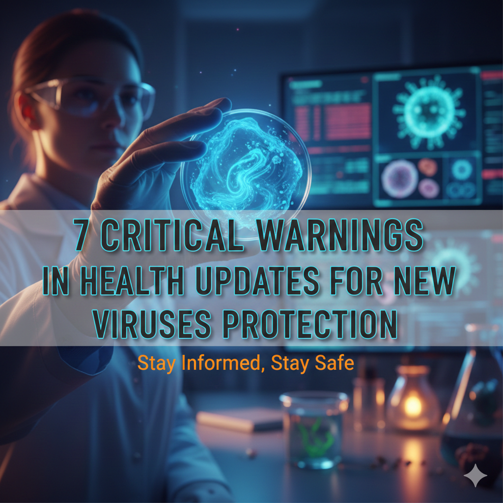 7 Critical Warnings in Health Updates for newly Viruses Protection