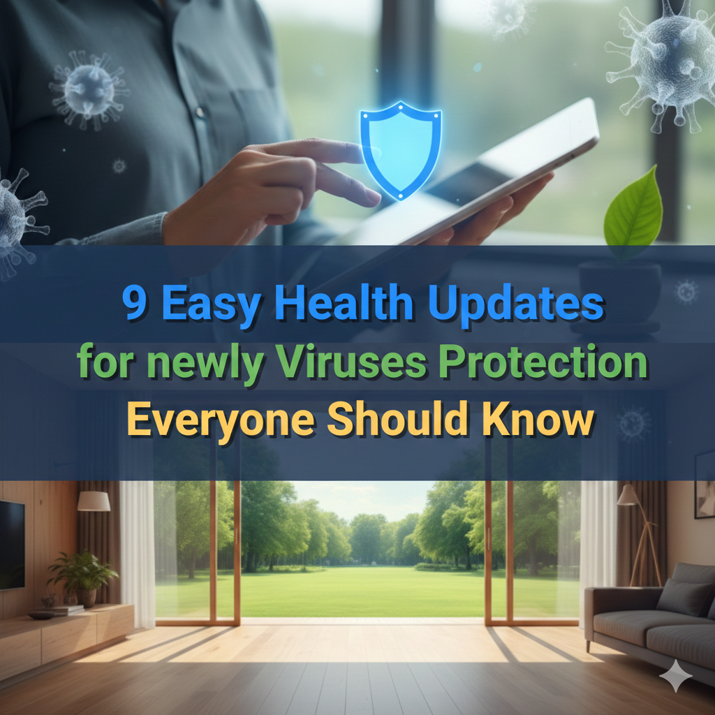 9 Easy Health Updates for newly Viruses Protection Everyone Should Know
