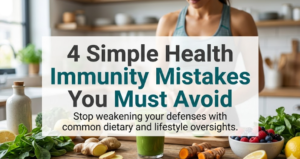 4 Simple Health Immunity Mistakes You Must Avoid