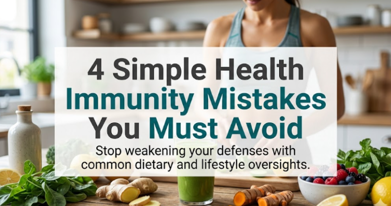 4 Simple Health Immunity Mistakes You Must Avoid