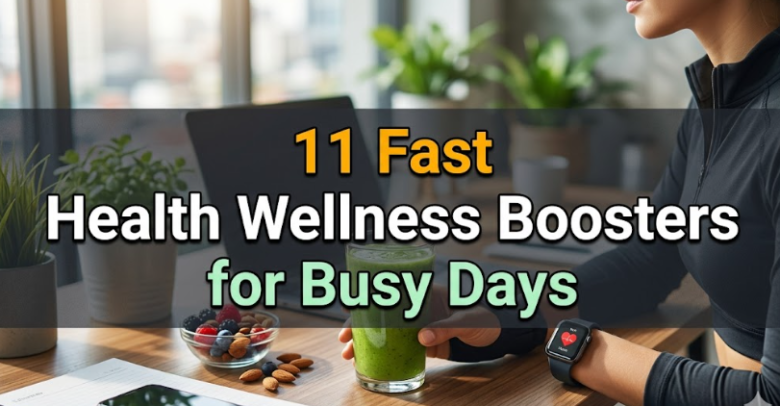 11 Fast Health Wellness Boosters for Busy Days