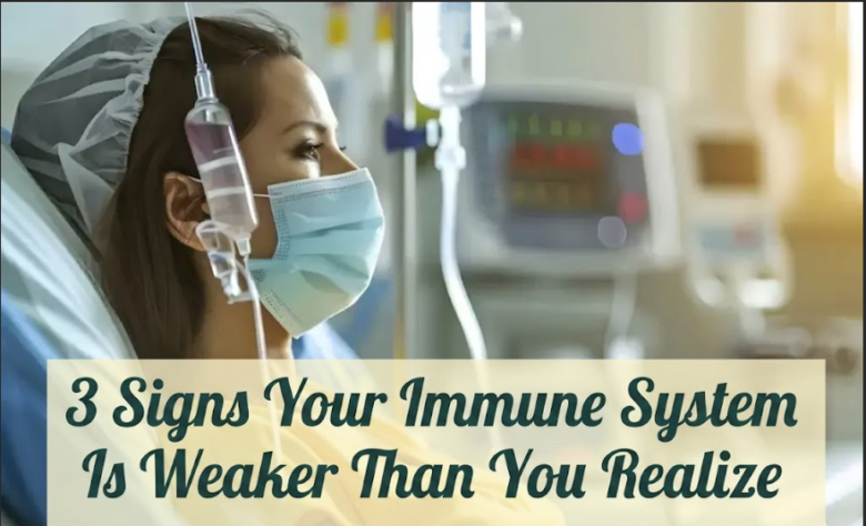 3 Signs Your Immune System Is Weaker Than You Realize