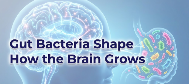 Gut Bacteria Shape How the Brain Grows