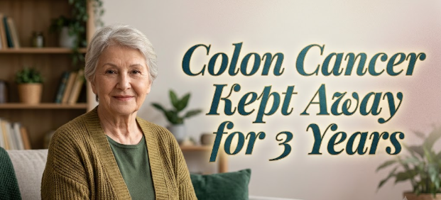 Colon Cancer Kept Away for 3 Years