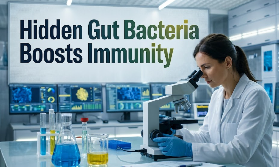 Hidden Gut Bacteria Boosts Immunity