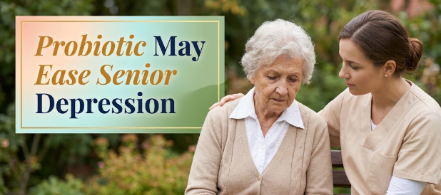 Probiotic May Ease Senior Depression