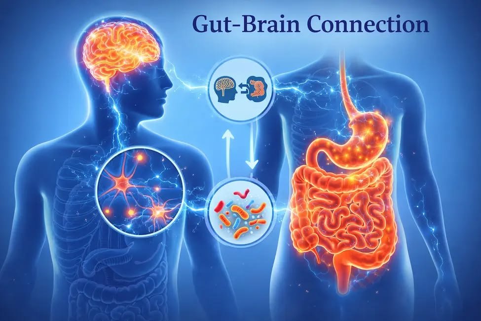 Gut Bacteria Shape How the Brain Grows