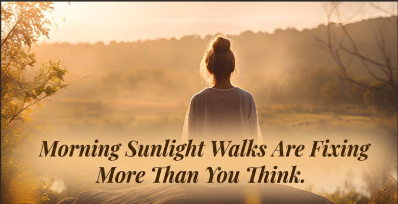Morning Sunlight Walks Are Fixing More Than You Think